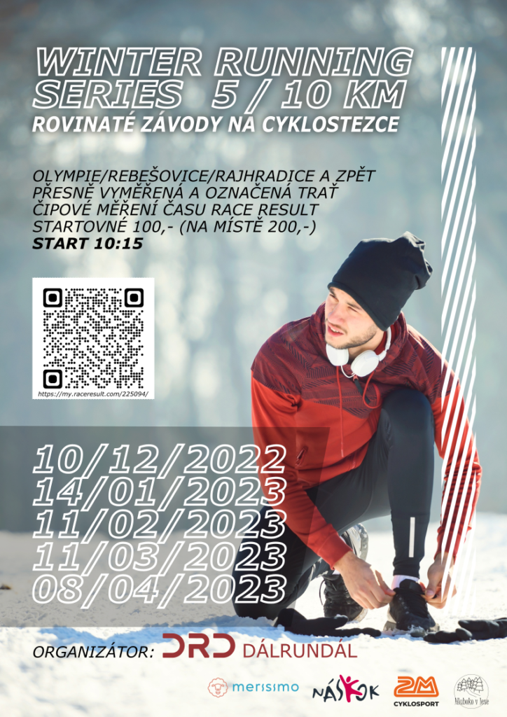 Winter running series • Město Rajhrad